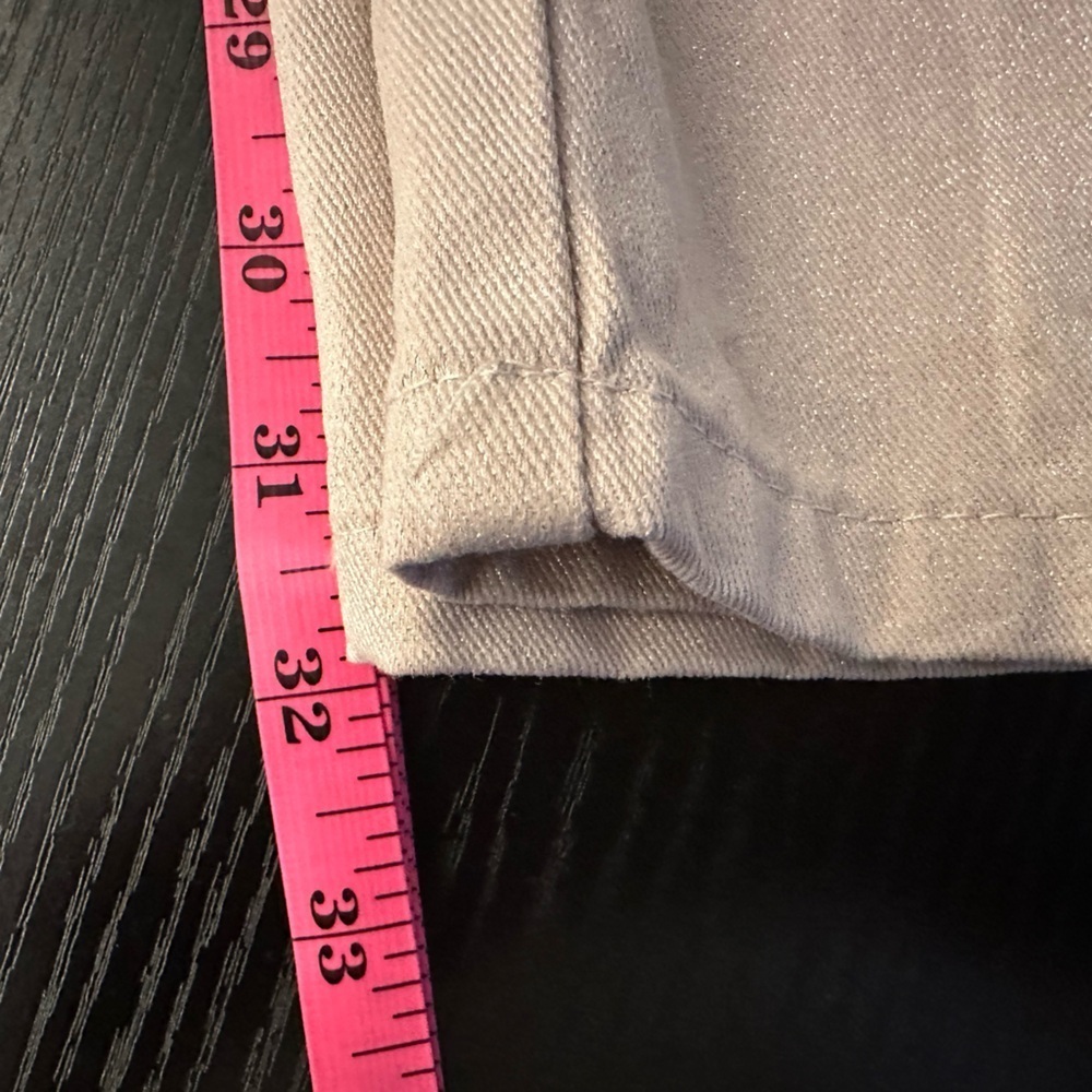 Zara Women's Cream Straight Leg Pants - Picture 7 of 13